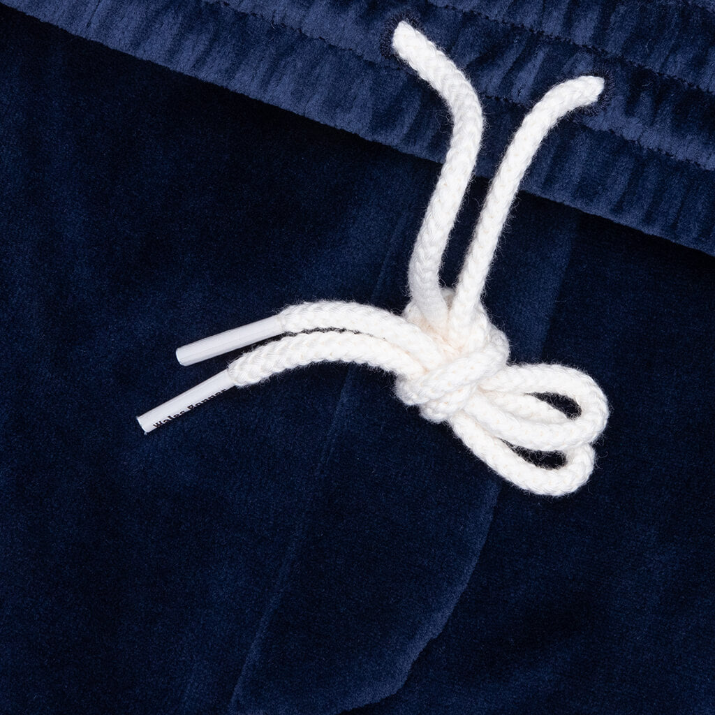 adidas Originals x Wales Bonner Velour Track Pant - Collegiate Navy