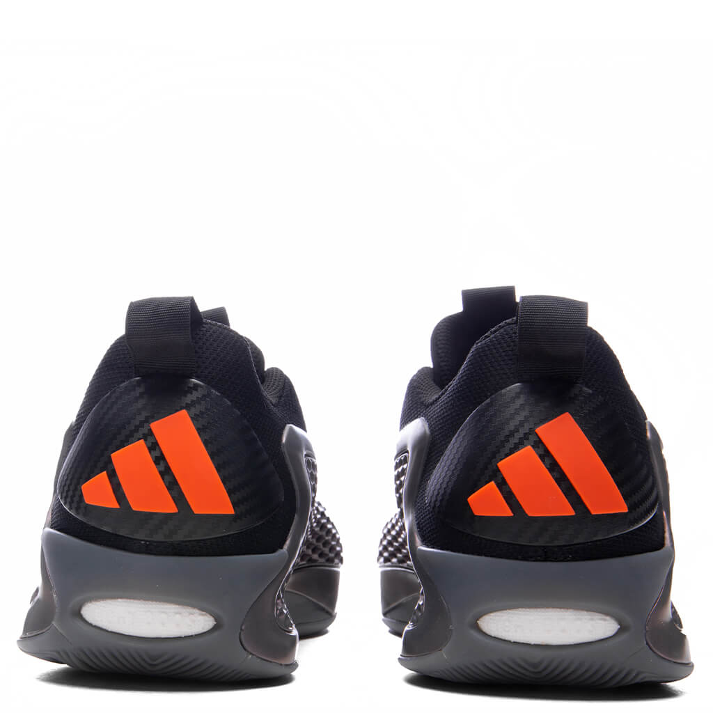 adidas Originals x Anthony Edwards 1 Low - Iron Metallic/Core Black/Solid Orange