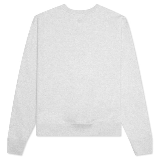 adidas Originals x Pharrell Williams Basics Crew - Light Grey Heather