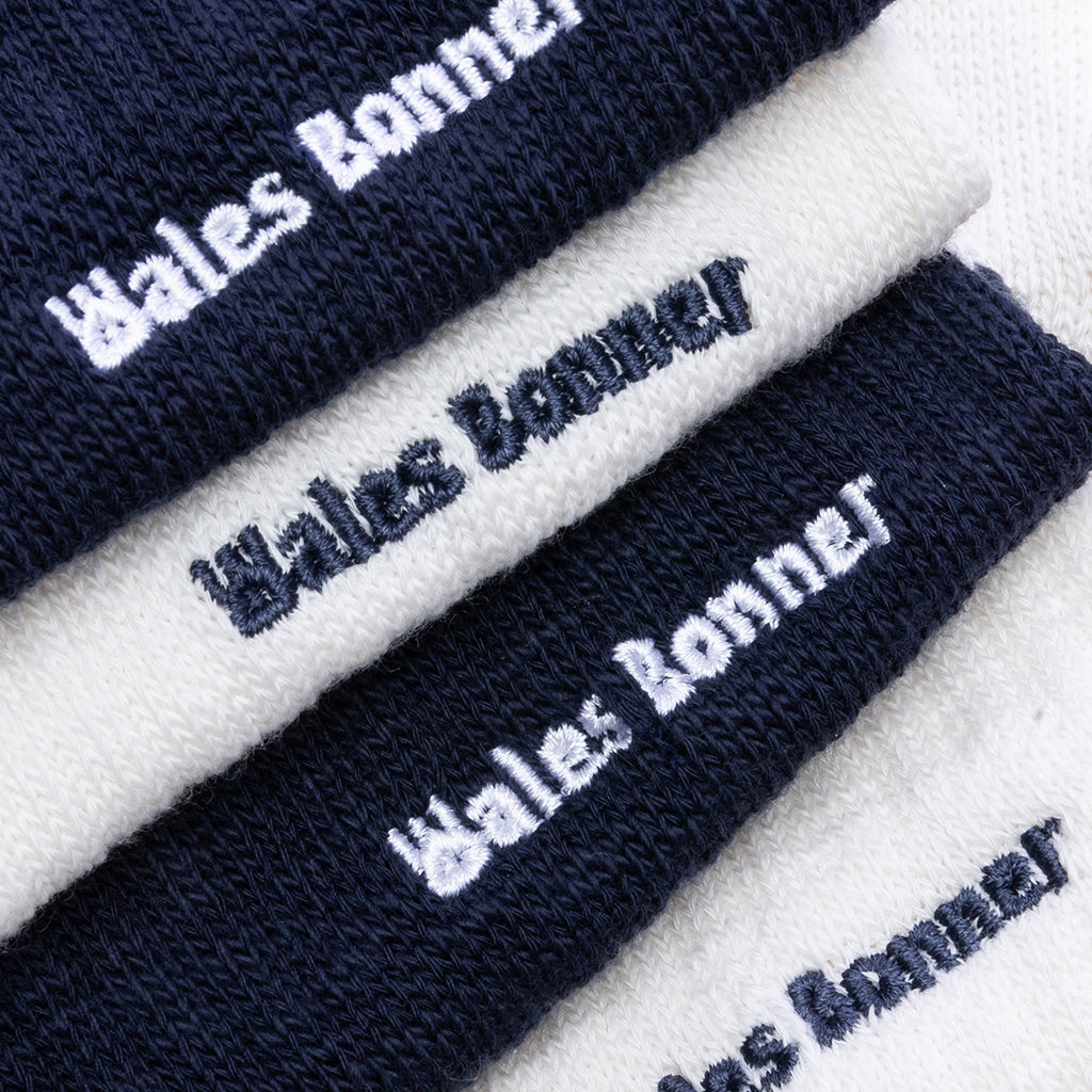 adidas Originals x Wales Bonner 3 Stripes Socks - Night Navy/Core White