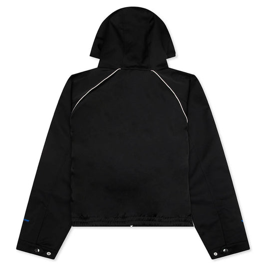 adidas Originals x Wales Bonner Women's Satin Hoodie - Black