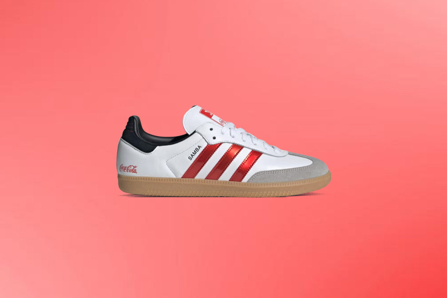 adidas Originals x Coca-Cola Samba OG - Cloud White/None/Gum