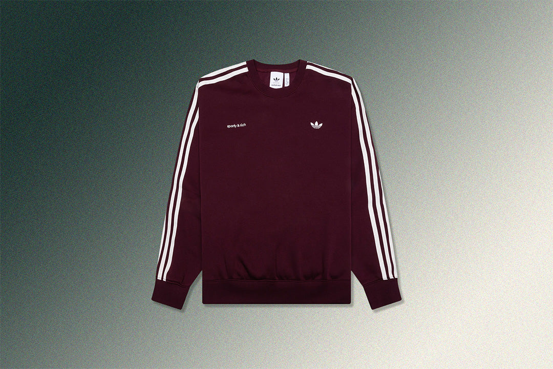 adidas Originals x Sporty & Rich Sweatshirt - Maroon