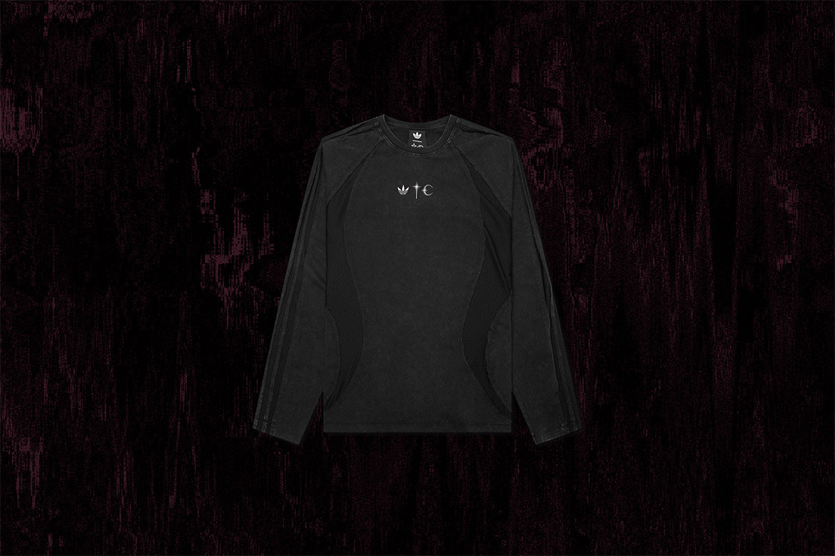 adidas Originals x Thug Club L/S T-Shirt - Black