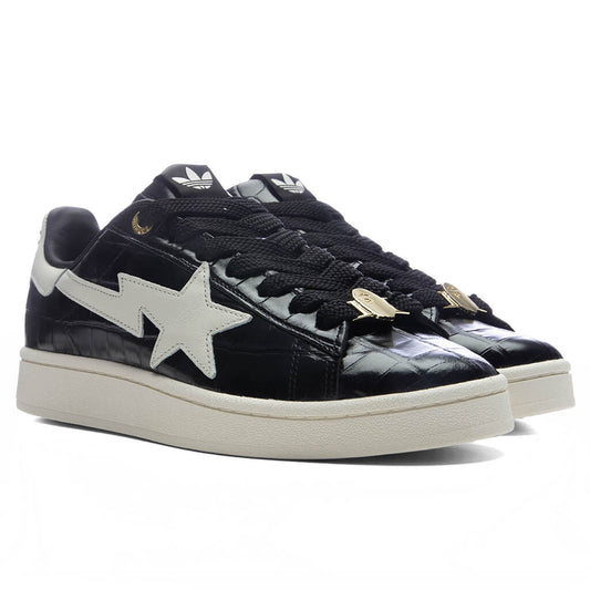 adidas Originals x BAPE Campus 00s - Core Black/Off White/ Gold Metallic