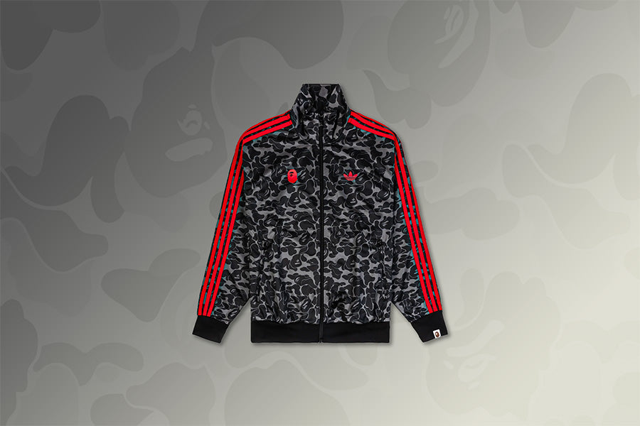 adidas Originals x BAPE Track Jacket All Over Print - Black