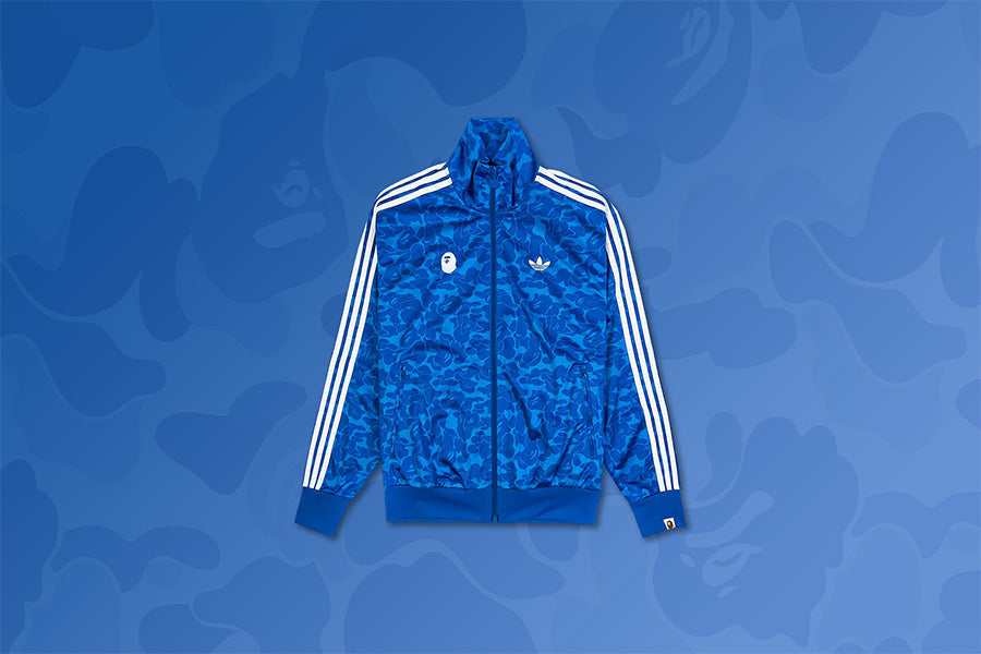 adidas Originals x BAPE Track Jacket All Over Print - Blue