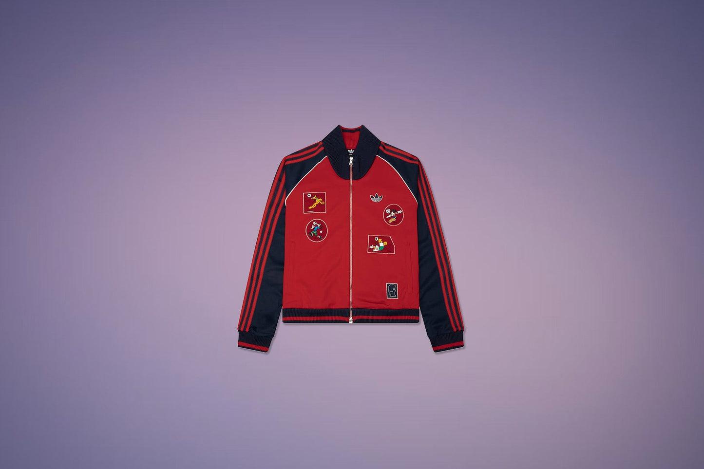 adidas Originals x Brain Dead by Disney Track Top - Better Scarlet