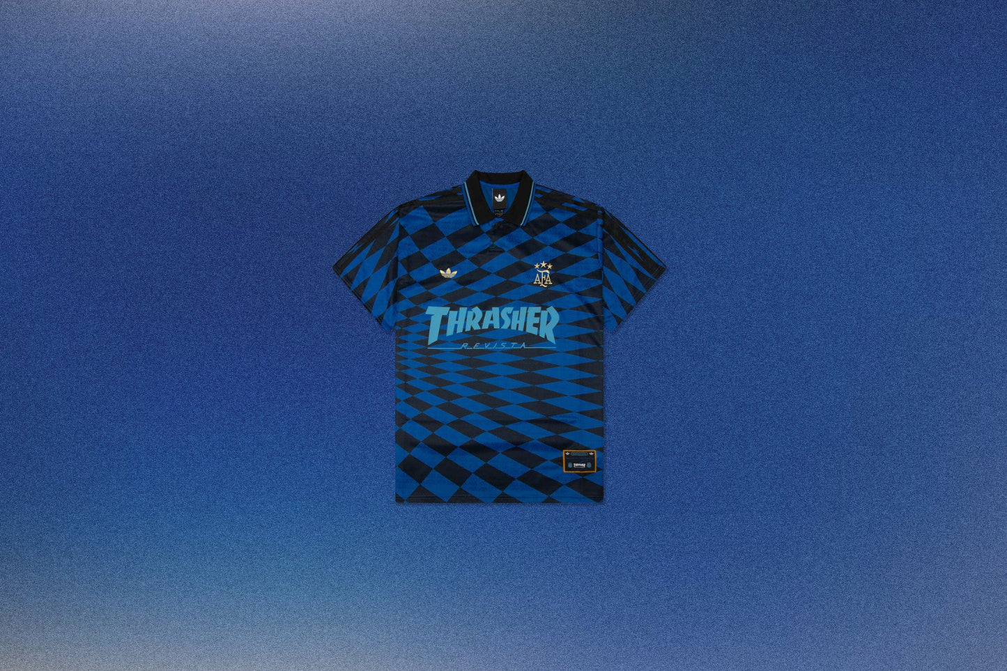 adidas Originals x Thrasher x AFA Argentina Jersey - Black/Blue