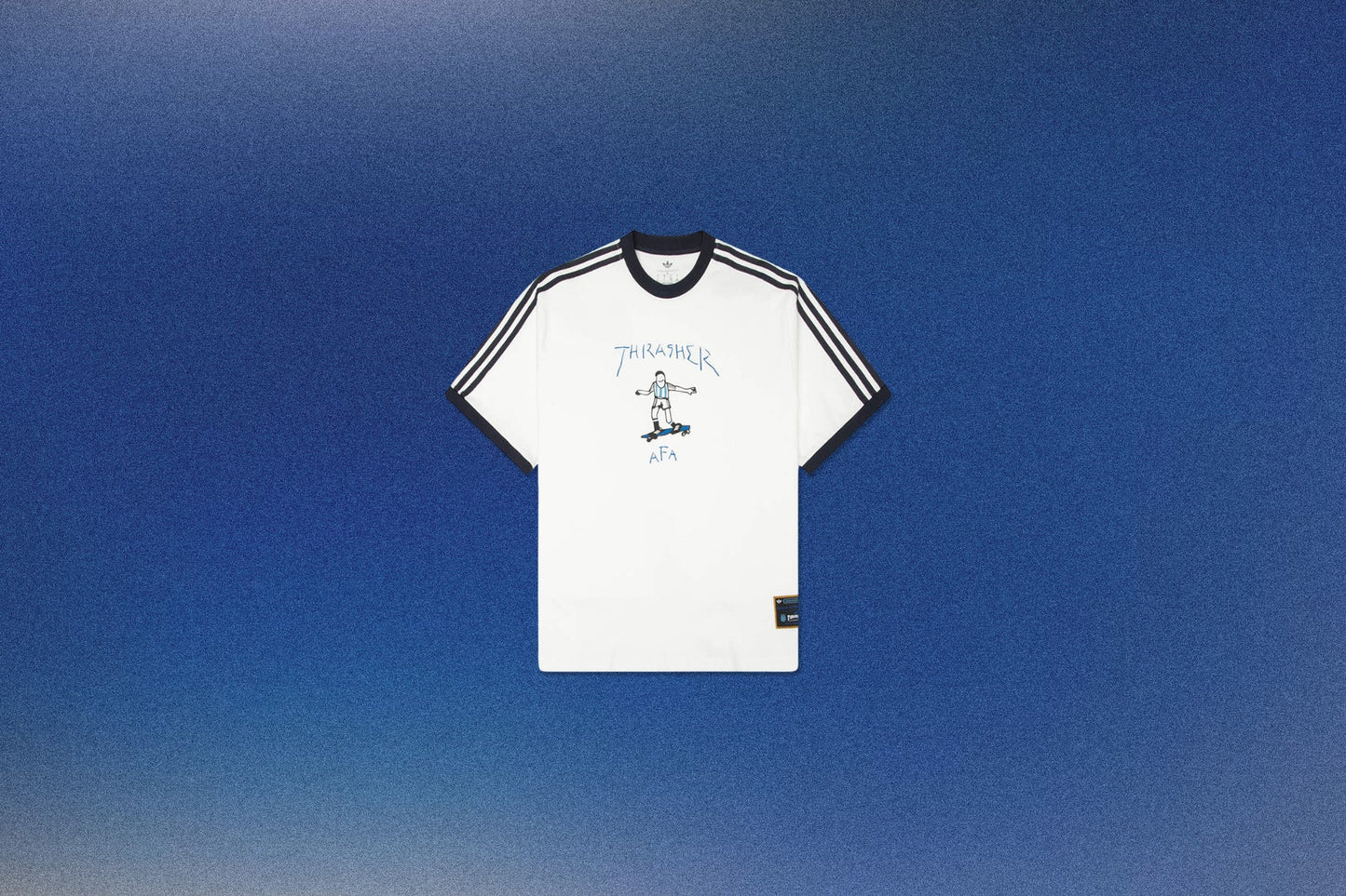 adidas Originals x Thrasher x AFA Argentina Tee 1 - Core White