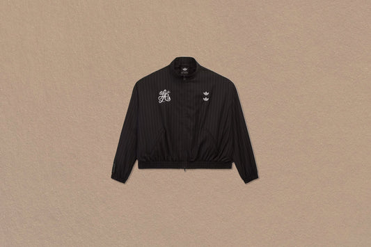 adidas Originals x Willy Chavarria Pinstripe Track Jacket - Black