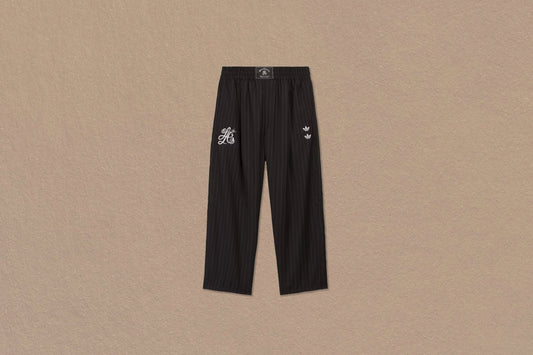 adidas Originals x Willy Chavarria Pinstripe Track Pants - Black