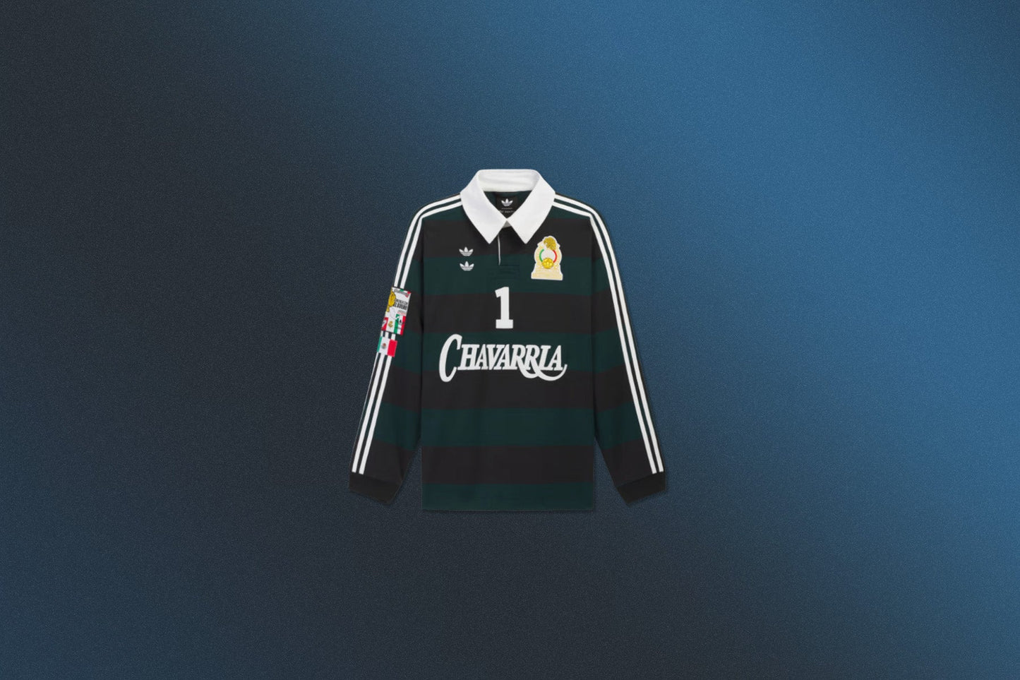 adidas Originals x Willy Chavarria Rugby - Black/Aurora Ivy