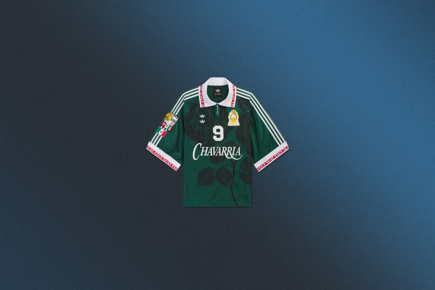 adidas Originals x Willy Chavarria Soccer Jersey - Collegiate Green