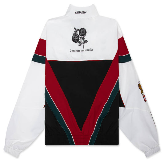 adidas Originals x Willy Chavarria Woven Trackshirt - White/Black
