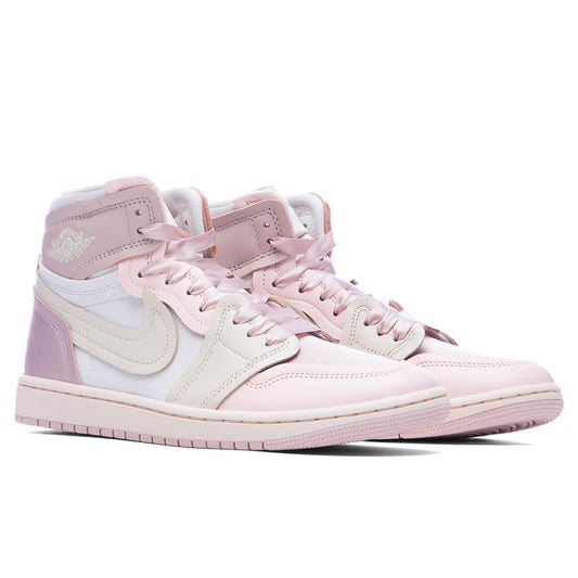 Women's Air Jordan 1 High 'Methods Of Make' - Pink Oxford/Legend Light Brown/Atmosphere