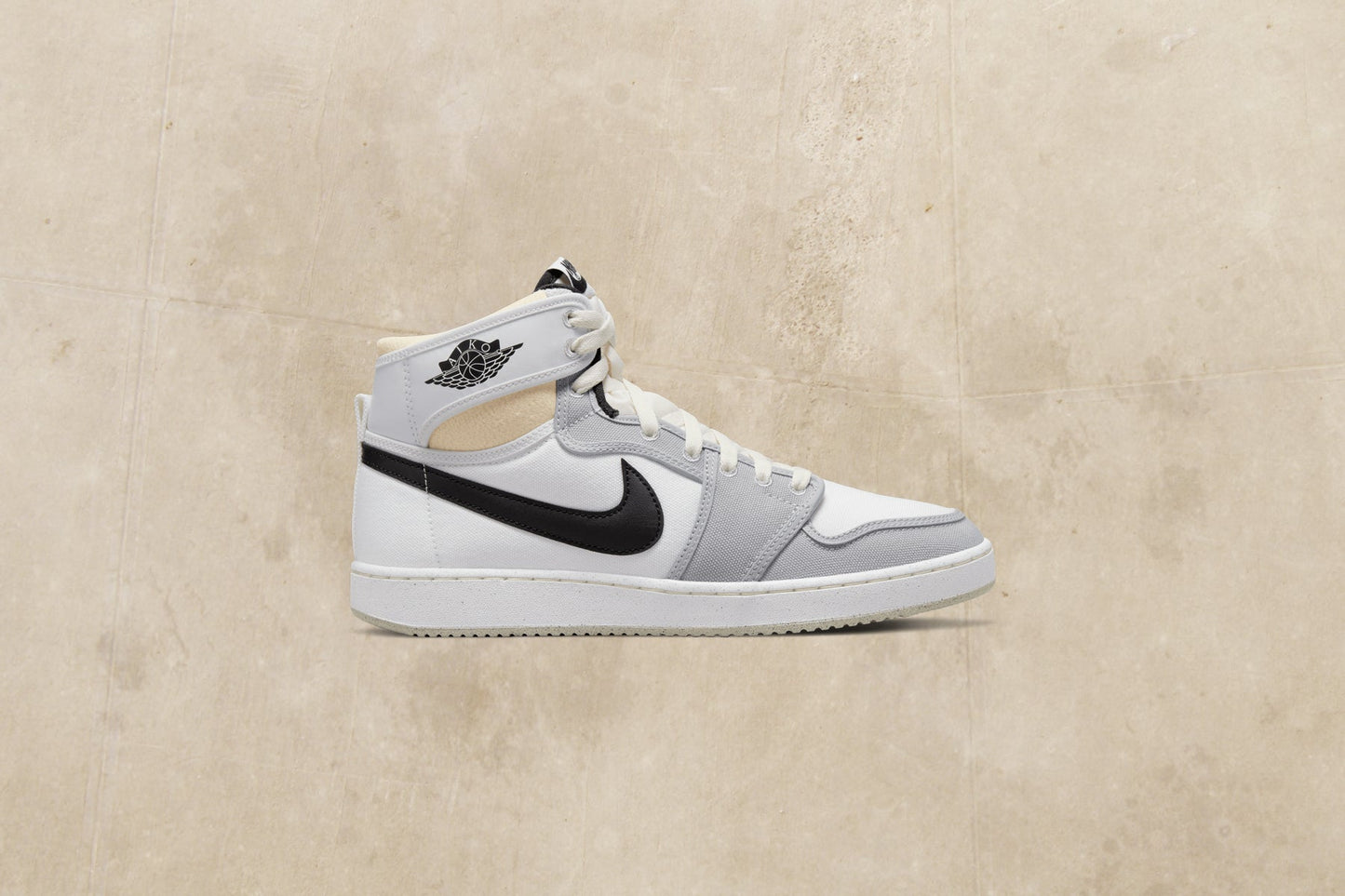 Air Jordan 1 KO - White/Black/Grey Fog