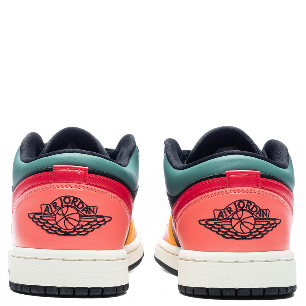 Women's Air Jordan 1 Low SE - Black/Fire Red/Taxi
