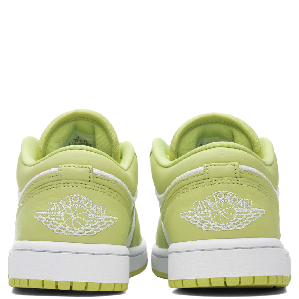 Women's Air Jordan 1 Low SE - Summit White/Limelight