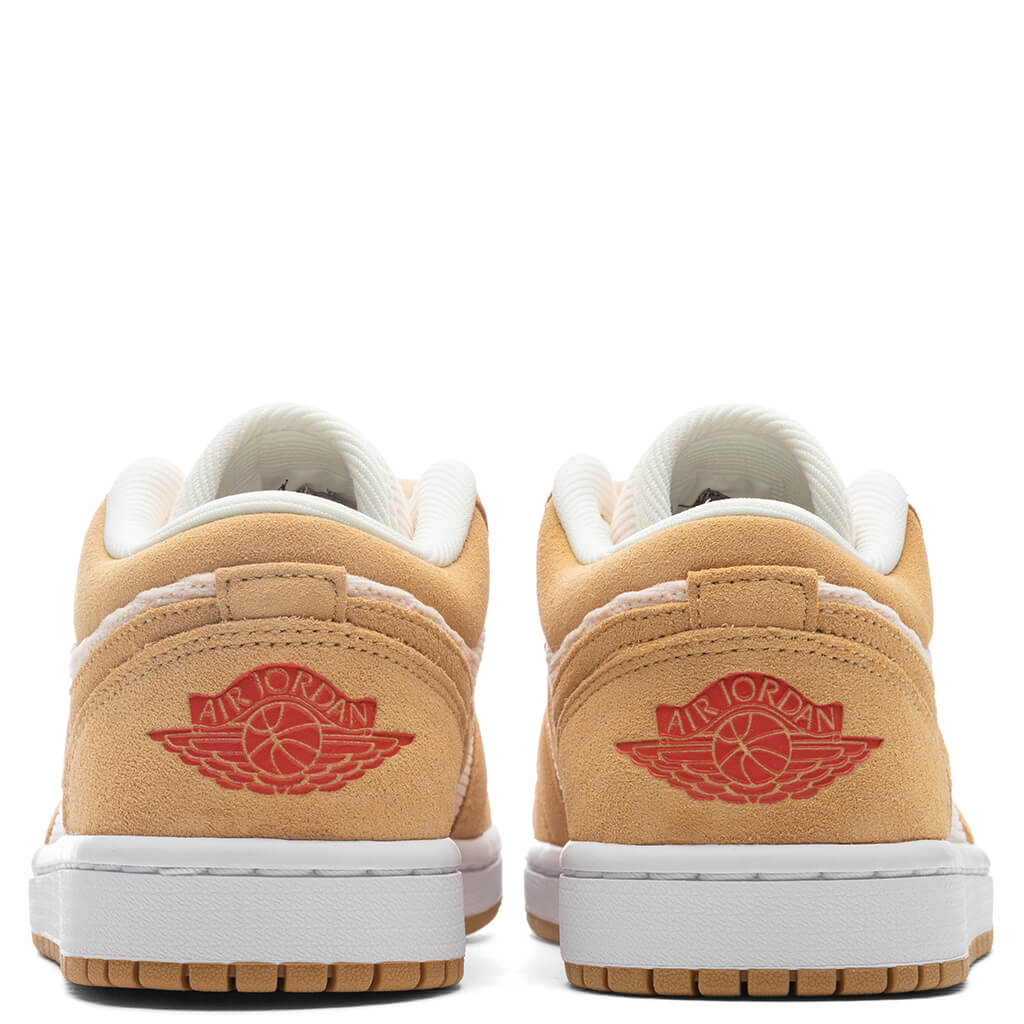 Women's Air Jordan 1 Low SE - Twine/Orange