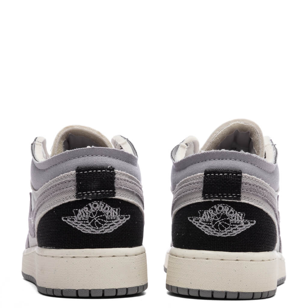 Air Jordan 1 Low SE (GS) - Tech Grey/Black/Cement Grey