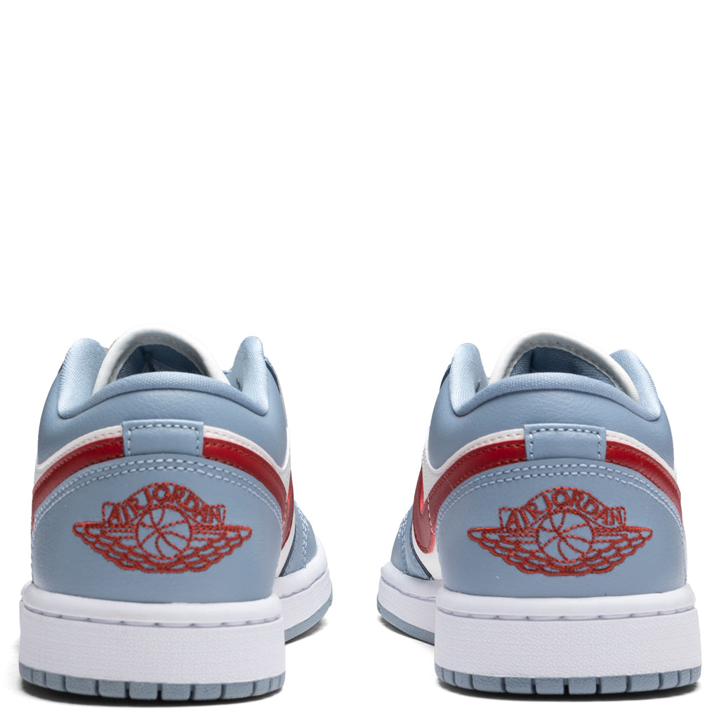 Women's Air Jordan 1 Low - Sail/Dune Red/Blue Grey/White