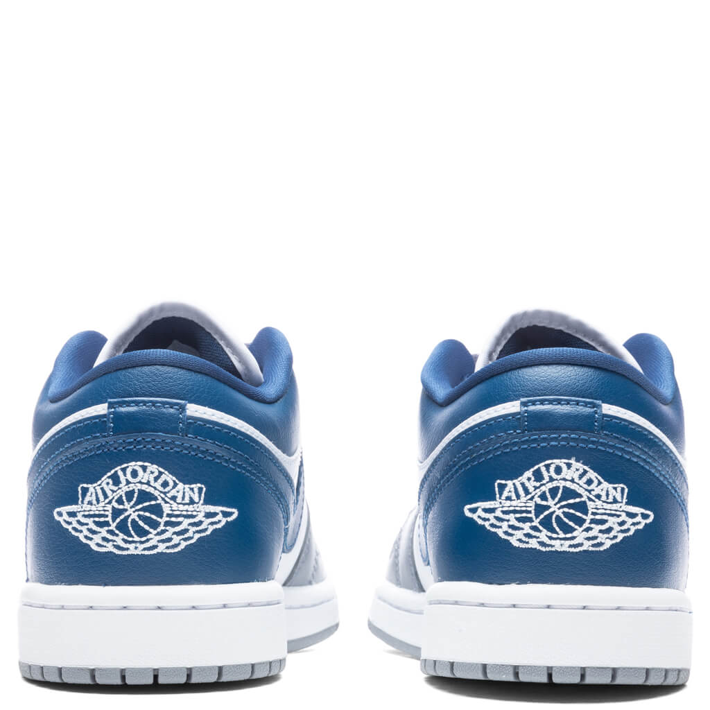 Women's Air Jordan 1 Low - Stealth/French Blue/White