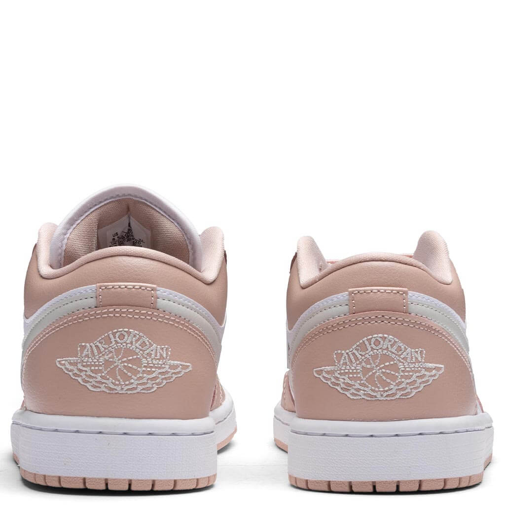 Women's Air Jordan 1 Low - White/Light Bone/Particle Beige