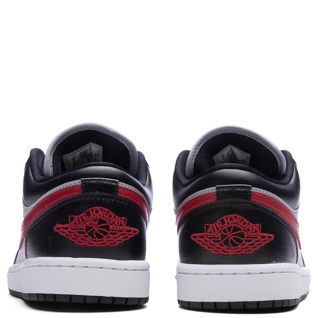 Women's Air Jordan 1 Low - Wolf Grey/Gym Red/Black