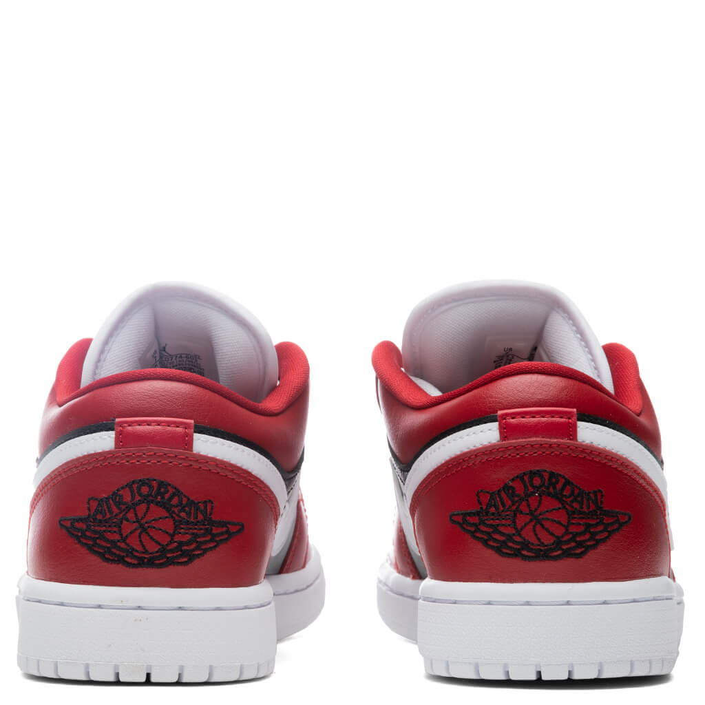 Women's Air Jordan 1 Low 'Chicago Flip' - Gym Red/White