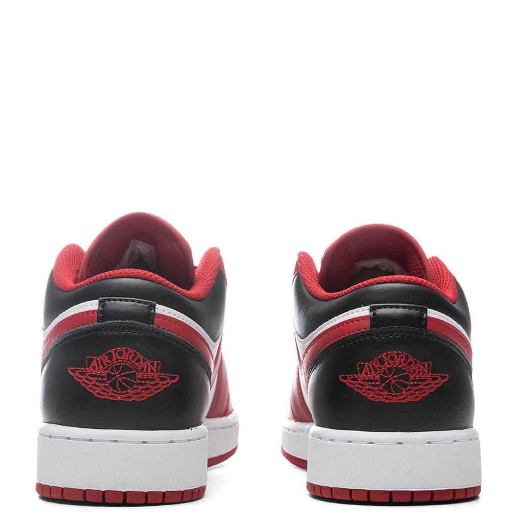 Air Jordan 1 Low (GS) - White/Gym Red/Black