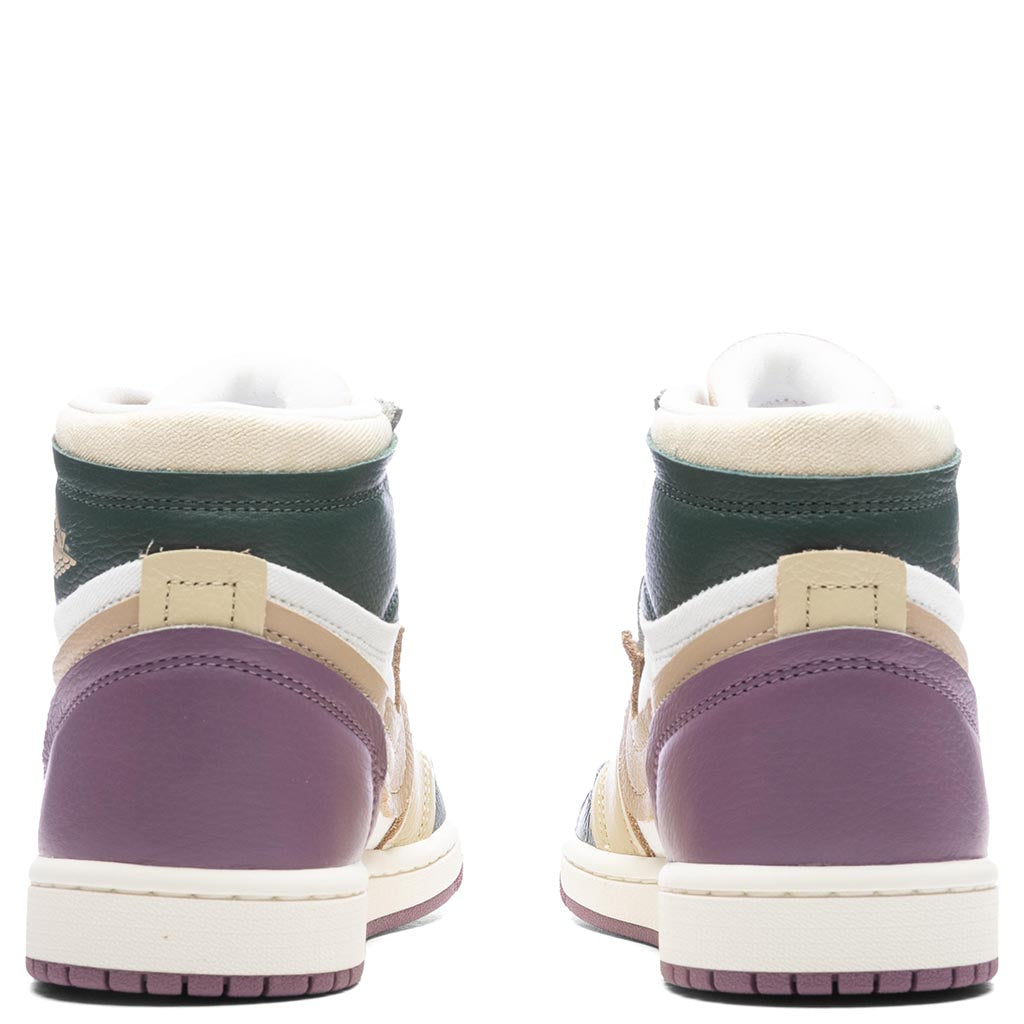 Women's Air Jordan 1 High MM - Galactic Jade/Desert/Sail