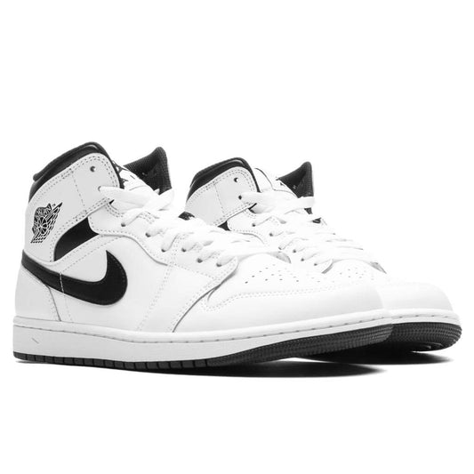 Air Jordan 1 Mid - White/Black