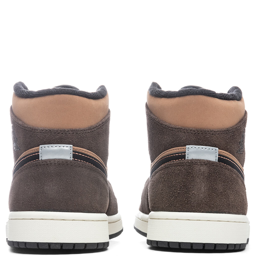 Air Jordan 1 Mid SE - Dark Chocolate/Crimson Bliss