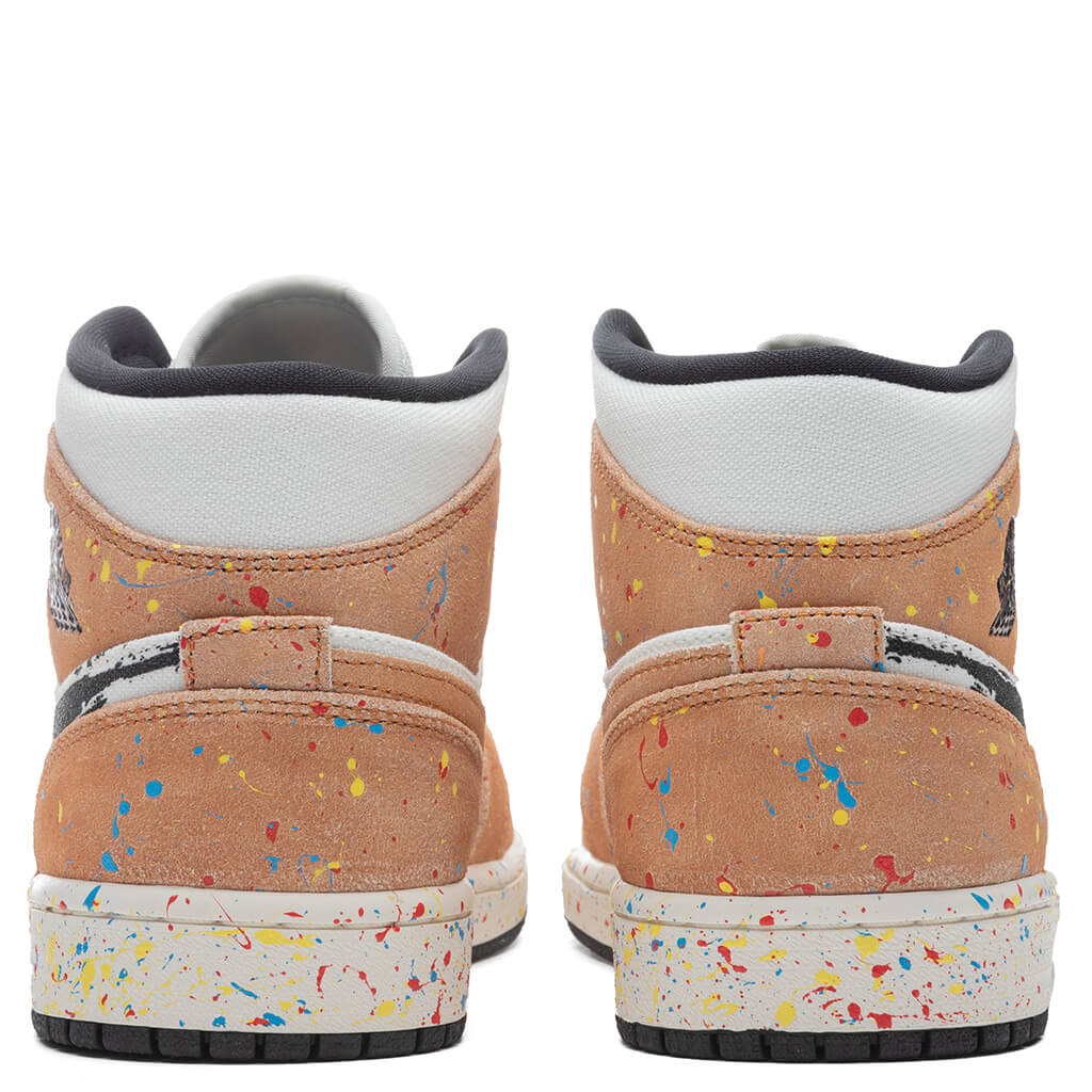 Air Jordan 1 Mid SE - Sail/Black/Cider