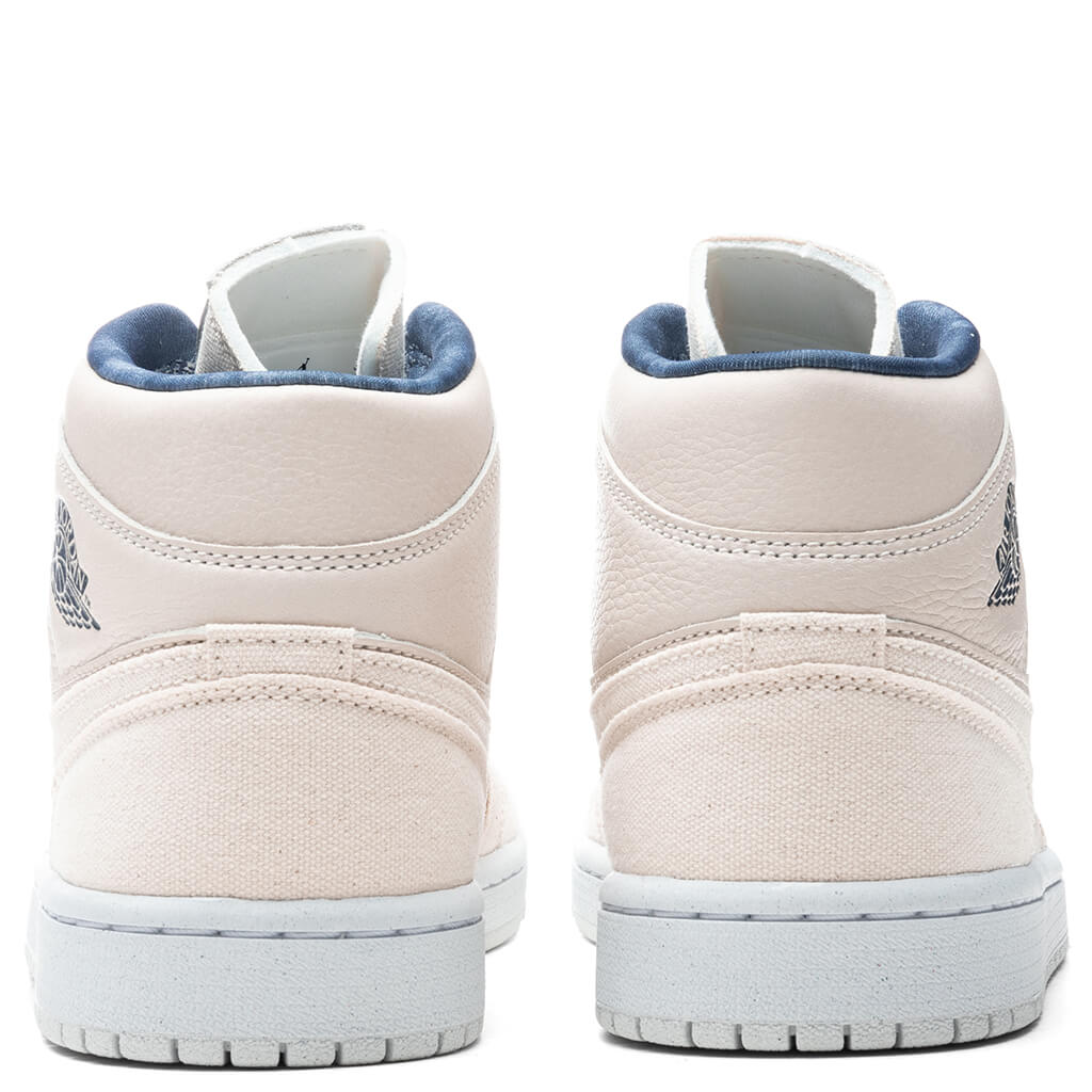 Women's Air Jordan 1 Mid SE - Sand Drift/Sail/Midnight Navy