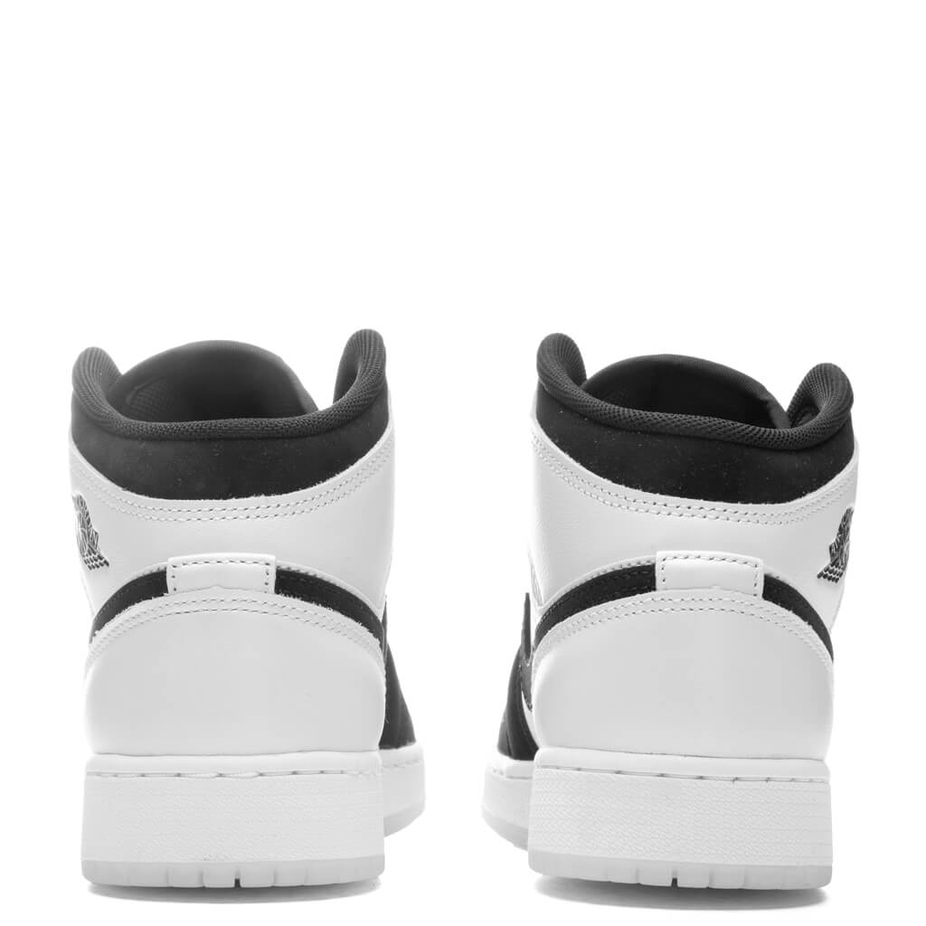 Air Jordan 1 Mid SE (GS) - White/Black/Multi