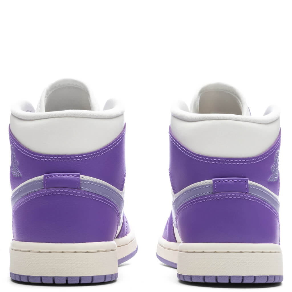 Women's Air Jordan 1 Mid - Action Grape/Sky J Purple/Sail