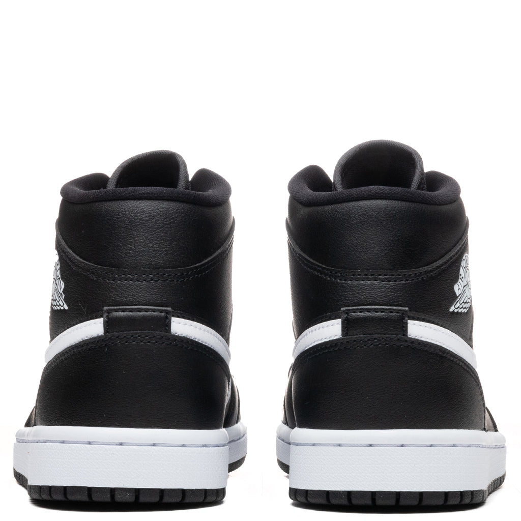 Women's Air Jordan 1 Mid - Black/White