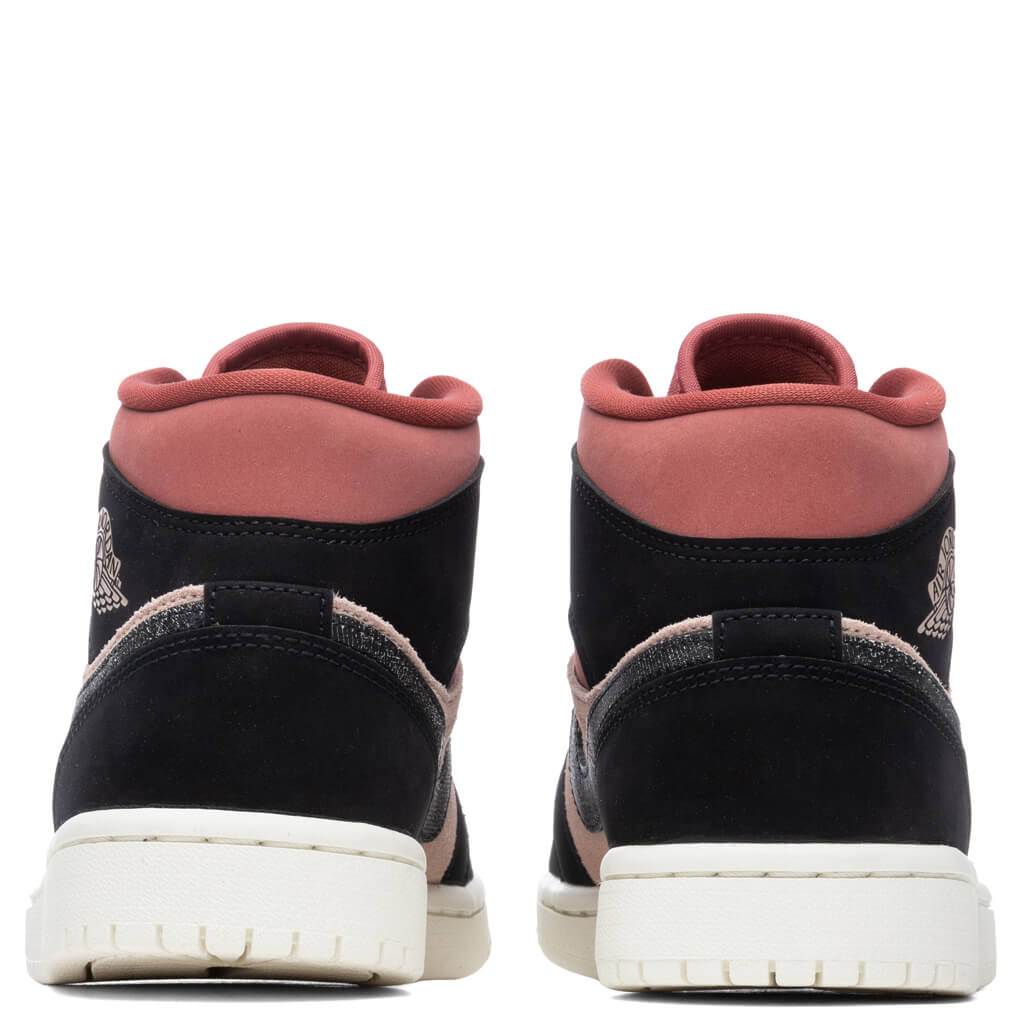 Women's Air Jordan 1 Mid - Particle Beige/Black