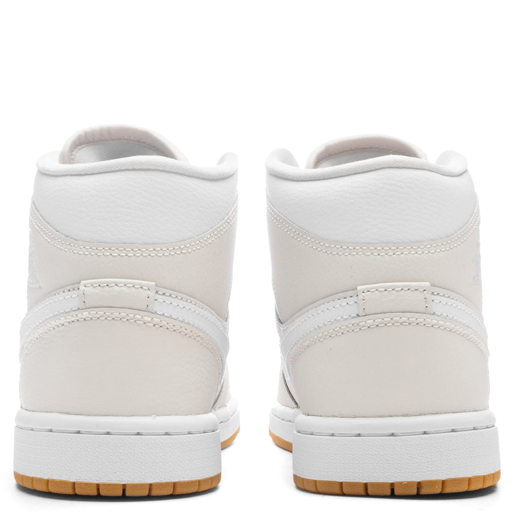 Women's Air Jordan 1 Mid - Phantom/White/Gum Light