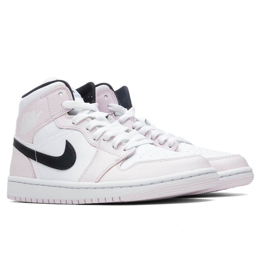 Women's Air Jordan 1 Mid - Light Violet/Black