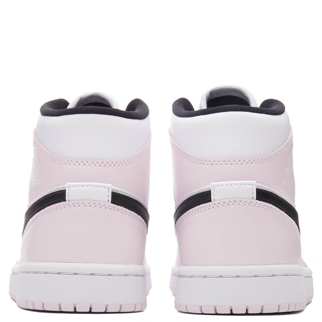 Women's Air Jordan 1 Mid - Light Violet/Black