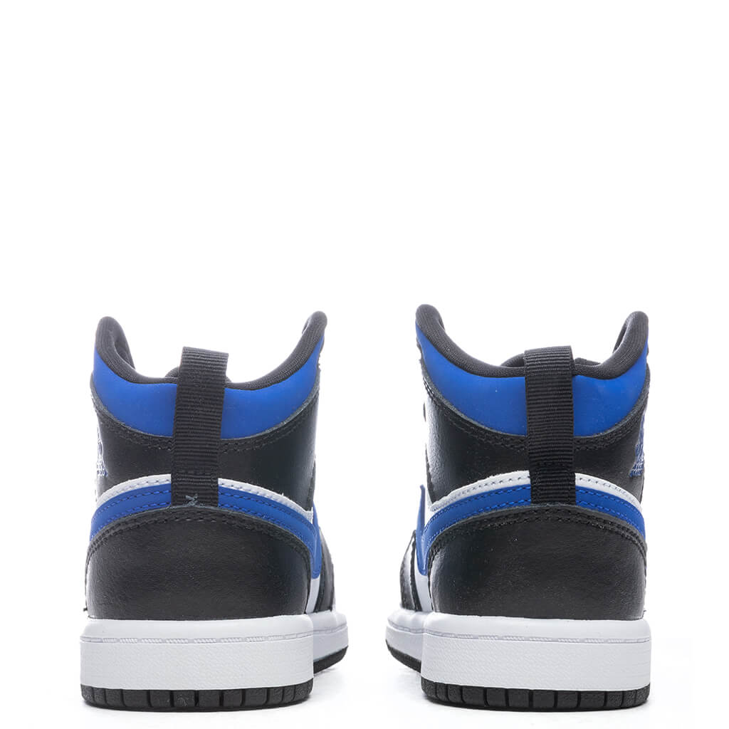 Air Jordan 1 Mid (PS) - White/Racer Blue