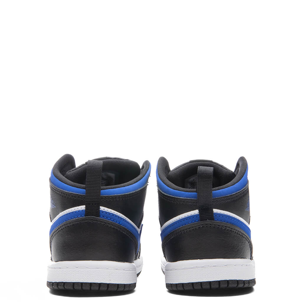 Air Jordan 1 Mid (TD) - White/Racer Blue