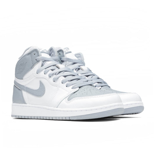 Air Jordan 1 Retro High OG (GS) - Stealth/White