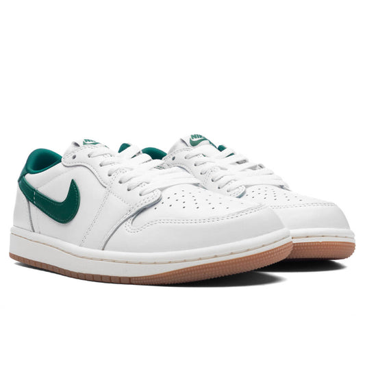 Women's Air Jordan 1 Retro Low OG - White/Oxidized Green/Sail