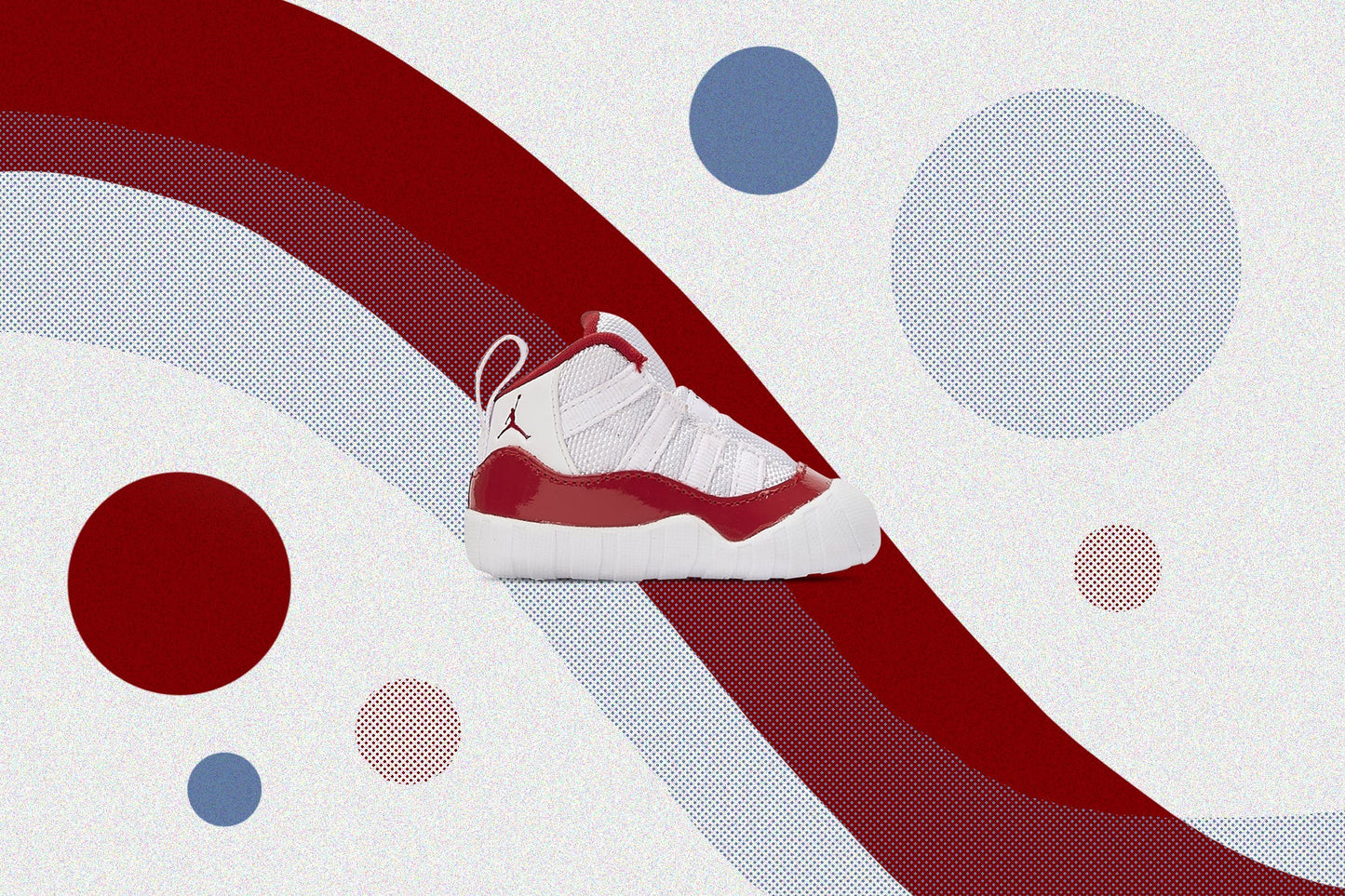 Air Jordan 11 Retro Infant Cherry - White/Varsity Red/Black