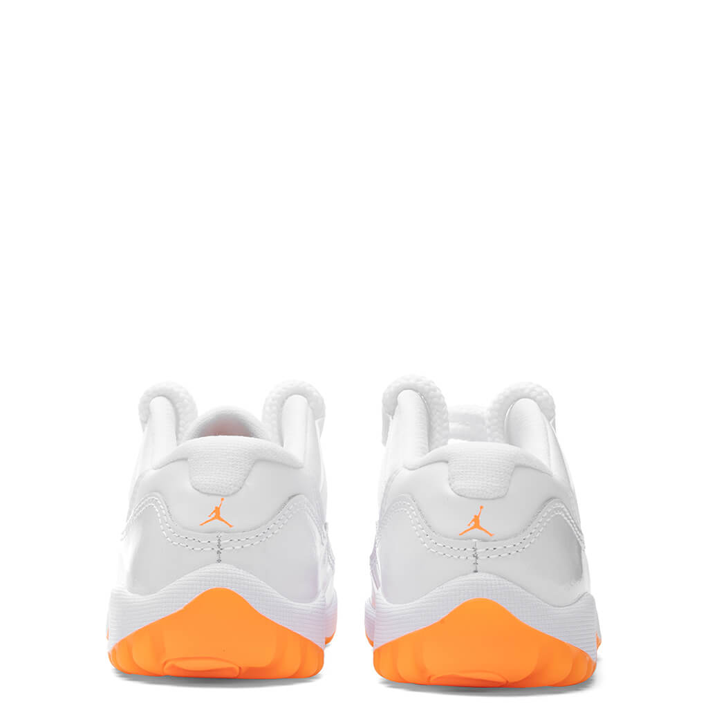 Air Jordan 11 Retro Low (TD) - White/Bright Citrus