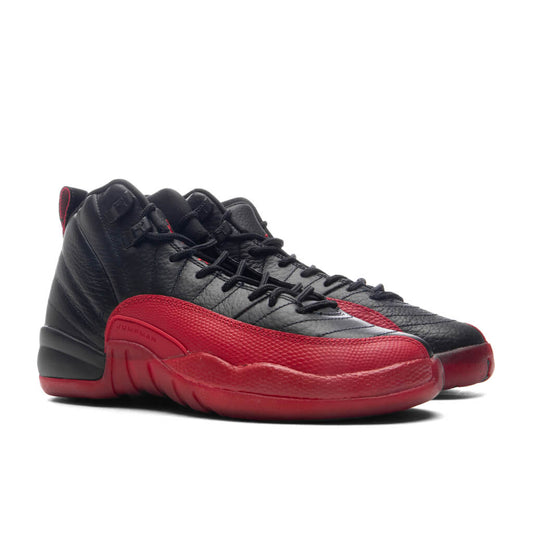 Air Jordan 12 Retro 'Flu Game' (GS) - Black/Varsity Red